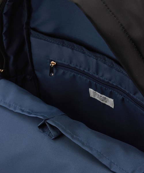 ROPE' PICNIC(ロペピクニック)の「撥水加工/リサイクルポリエステルツイルリュック(バックパック/リュック・レディース・ブラック/パープル系その他・FREE)」の21枚目の写真