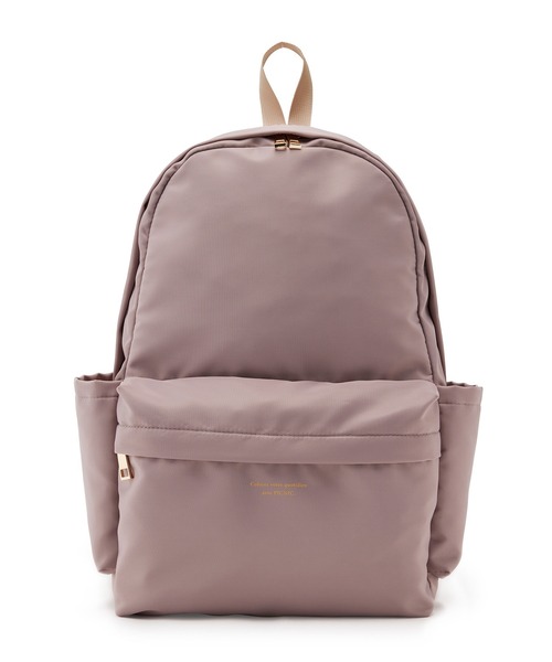 ROPE' PICNIC(ロペピクニック)の「撥水加工/リサイクルポリエステルツイルリュック(バックパック/リュック・レディース・ブラック/パープル系その他・FREE)」の15枚目の写真