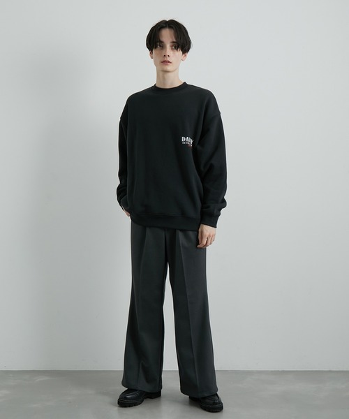 JUNRED（ジュンレッド）の「バンドビッグスウェット（スウェット・メンズ・ブラック/ブラック系その他/ブラック系その他2・M/S/L）」の11枚目の写真