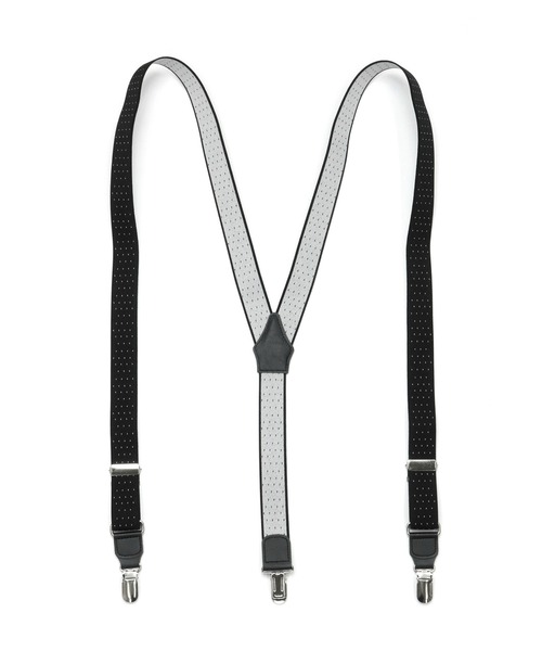 TOKYO SHIRTS（トウキョウシャツ）の「ベーシック サスペンダー（サスペンダー・メンズ・ブラック・FREE）」の2枚目の写真