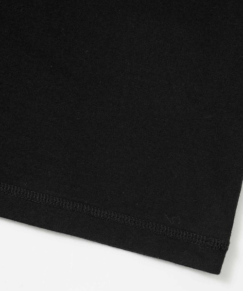 X-girl（エックスガール）の「GUMMED TAPE PRINT L/S TEE（Tシャツ/カットソー・レディース・アッシュ/ブラック/ピンク・S/M/L/XL）」の11枚目の写真