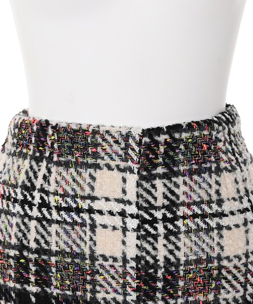 Narcissus(ナルシス)の「【Narcissus】ツイードミニスカート(スカート・レディース・イエロー/ブラック・FREE)」の3枚目の写真
