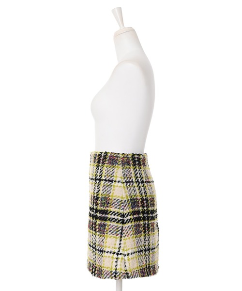 Narcissus(ナルシス)の「【Narcissus】ツイードミニスカート(スカート・レディース・イエロー/ブラック・FREE)」の8枚目の写真