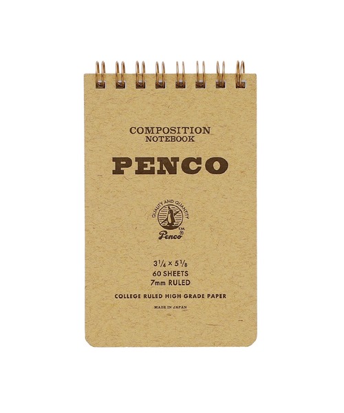 Penco（ペンコ）の「Penco ペンコ コイルノートパッド S（手帳/メモ帳・レディース・イエロー/オレンジ/ミント/ホワイト/ナチュラル/ブルー・FREE）」の8枚目の写真