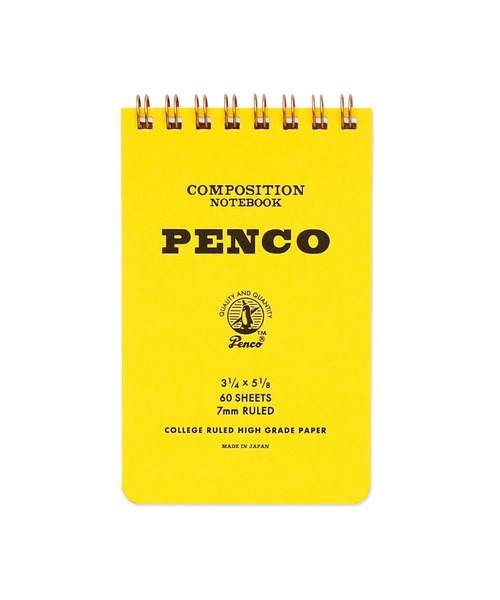 Penco（ペンコ）の「Penco ペンコ コイルノートパッド S（手帳/メモ帳・レディース・イエロー/オレンジ/ミント/ホワイト/ナチュラル/ブルー・FREE）」の10枚目の写真