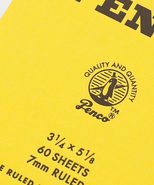 Penco（ペンコ）の「Penco ペンコ コイルノートパッド S（手帳/メモ帳・レディース・イエロー/オレンジ/ミント/ホワイト/ナチュラル/ブルー・FREE）」の19枚目の写真