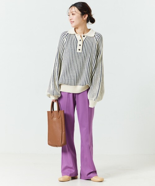 FREAK'S STORE（フリークスストア）の「【限定展開】 ポンチイージーパンツ（その他パンツ・レディース・イエロー/グリーン/ブラック/パープル/ネイビー/レッド・SMALL/MEDIUM/LARGE）」の16枚目の写真