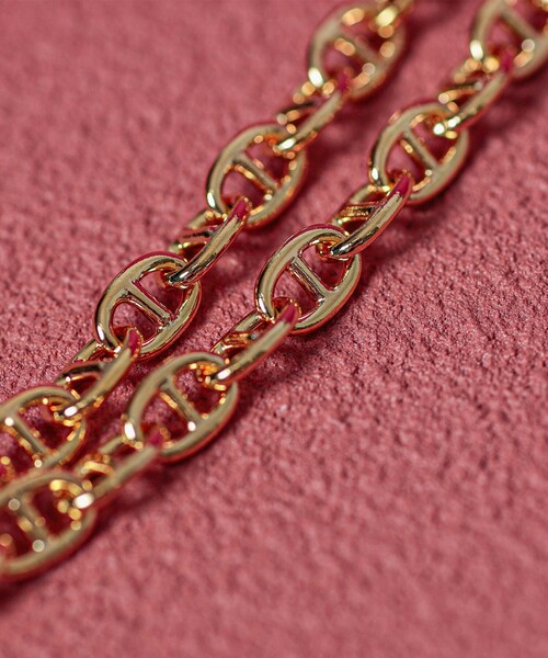 Ray BEAMS(レイビームス)の「マリンチェーン マンテル ハート ネックレス(ネックレス・レディース・シルバー/ゴールド・ONE SIZE)」の10枚目の写真