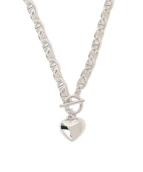 Ray BEAMS(レイビームス)の「マリンチェーン マンテル ハート ネックレス(ネックレス・レディース・シルバー/ゴールド・ONE SIZE)」の12枚目の写真