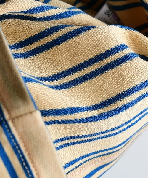 moimoln（モイモルン）の「【SOFT&】ボーダーミニ裏毛トップス（Tシャツ/カットソー・キッズ・ピンク/グリーン/オレンジ/ブルー・90cm/100cm/110cm/120cm/130cm）」の7枚目の写真