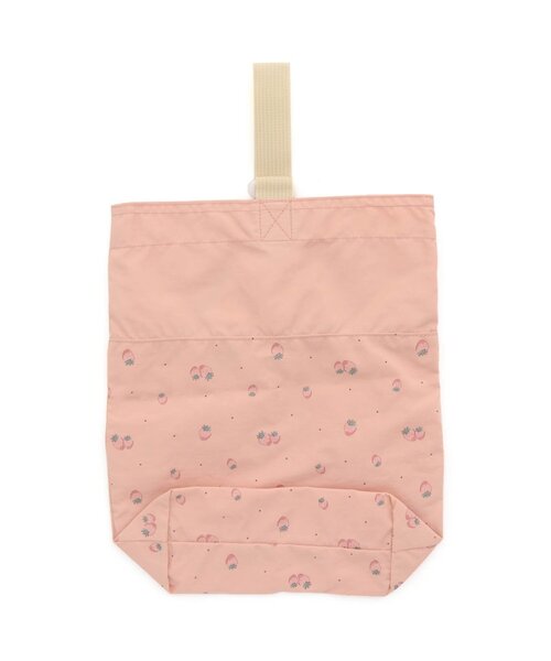 Ampersand(アンパサンド)の「総柄シューズバッグ(エコバッグ/サブバッグ・キッズ・ピンク/カーキ・FREE)」の5枚目の写真