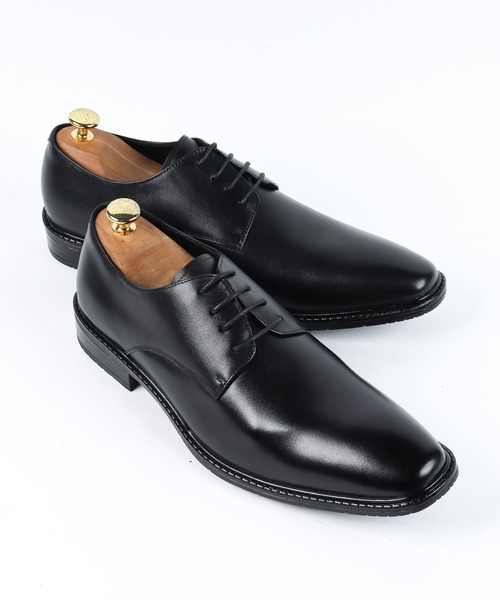 【セール】本革スクエアトゥドレスシューズ(ドレスシューズ)|SARABANDE(サラバンド)