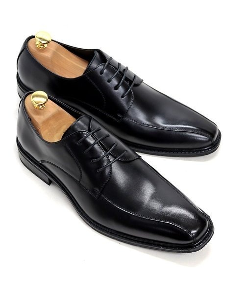 SARABANDE（サラバンド）の「本革スクエアトゥドレスシューズ（ドレスシューズ・メンズ・ブラック系2/ブラック系1/ブラウン系3/その他2/その他3/ブラウン系1/その他5/ブラウン系2/その他4/その他1/ブラック系3/ブラック系5/ブラウン系5/ブラウン系4/ブラック系4・41/44/40/50/47/46/45/42/43/39/48）」の5枚目の写真