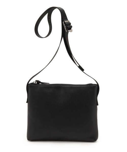 tk.TAKEO KIKUCHI（ティーケータケオキクチ）の「◆【WEB限定】レザー調サコッシュバッグ（ショルダーバッグ・メンズ・ブラック/ネイビー/ブラック系/ダークグリーン系/ブラック系5/ブラック系1/ダークブラウン・00）」の8枚目の写真