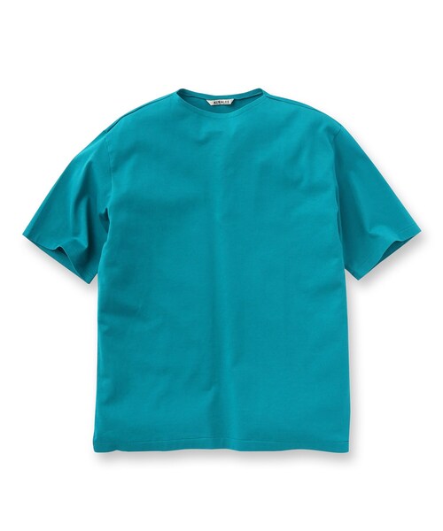 AURALEE - AURALEEオーラリーボートネッククロップ丈Tシャツ AURALEE - AURALEEオーラリーボートネッククロップ丈Tシャツの