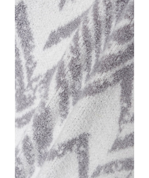 HIGH STREET(ハイストリート)の「HIGH STREET∴グラデーションへリンボンモールクルーネックニット(ニット/セーター・メンズ・ブラック/グレー・L/M)」の8枚目の写真