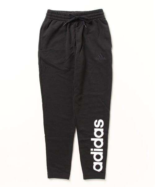 adidas(アディダス)の「エッセンシャルズ フレンチテリー テーパード エラスティックカフ ロゴ パンツ / アディダス(スウェットパンツ・メンズ・ブラック・SMALL/X-SMALL/LARGE/MEDIUM/X-LARGE/XX-LARGE)」の7枚目の写真