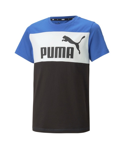 セール】PUMA プーマ キッズ ボーイズ ESS+ カラーブロック 半袖