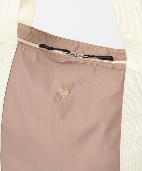 le coq sportif(ルコックスポルティフ)の「トートバッグ(サイズ調整ボタン付)(トートバッグ・レディース・ブラック/ベージュ・F)」の20枚目の写真
