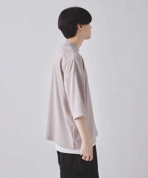 EDEL(エーデル)の「EDEL - エンボスロゴビッグシャツ(Tシャツ/カットソー・メンズ・ブルー/ブラック/グレイッシュベージュ・LARGE/MEDIUM)」の11枚目の写真