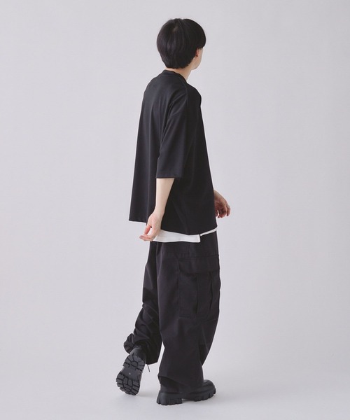 EDEL(エーデル)の「EDEL - エンボスロゴビッグシャツ(Tシャツ/カットソー・メンズ・ブルー/ブラック/グレイッシュベージュ・LARGE/MEDIUM)」の21枚目の写真