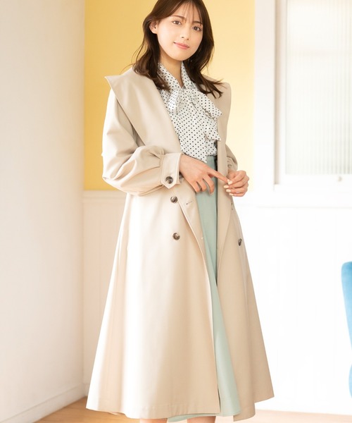 MISCH MASCH(ミッシュマッシュ)の「ボウタイリボンブラウス(シャツ/ブラウス・レディース・ホワイト/ベージュ/ホワイト×ブラック/ラベンダー・MEDIUM)」の15枚目の写真