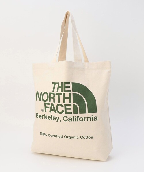 THE NORTH FACE（ザノースフェイス）の「THE NORTH FACE/ザ ノース フェイス Organic Cotton Tote/オーガニックコットントート（トートバッグ・メンズ・ブルー/レッド/ネイビー/イエロー/グリーン/ブラック・ONE SIZE）」の3枚目の写真