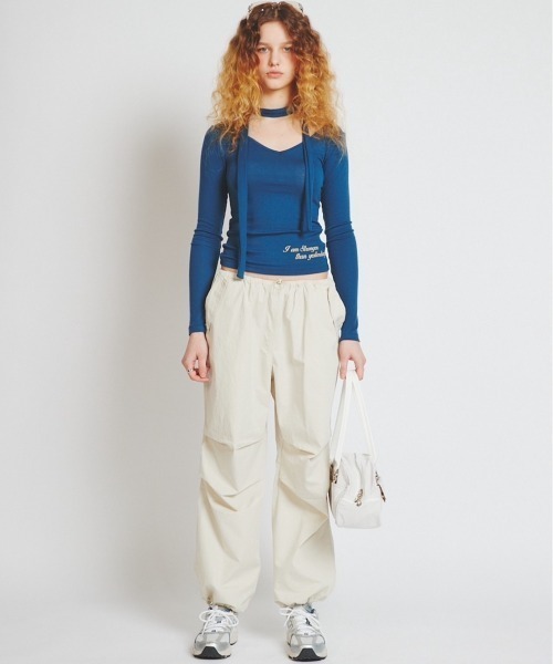 CRANK（クランク）の「韓国ブランド CRANK クランク STITCH RING TOTE BAG ハンドバッグ ミニバッグ ミニボストンバッグ（ハンドバッグ・レディース・アイボリー/ブラック/ピンク/ライム・ONE SIZE）」の14枚目の写真