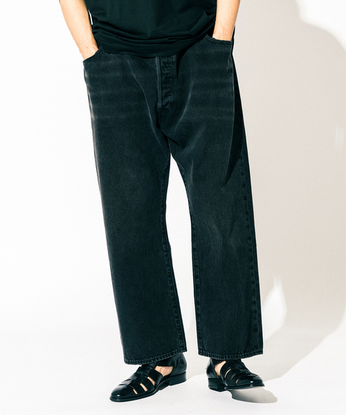 Levi's/リーバイス】別注501(R) ORIGINAL BLACK L26（デニムパンツ