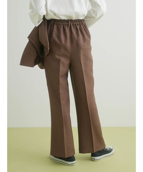 CRAFT STANDARD BOUTIQUE(クラフトスタンダードブティック)の「リネンライクパンツ(その他パンツ・レディース・ブラック/ブラウン/ベージュ・M/L)」の4枚目の写真