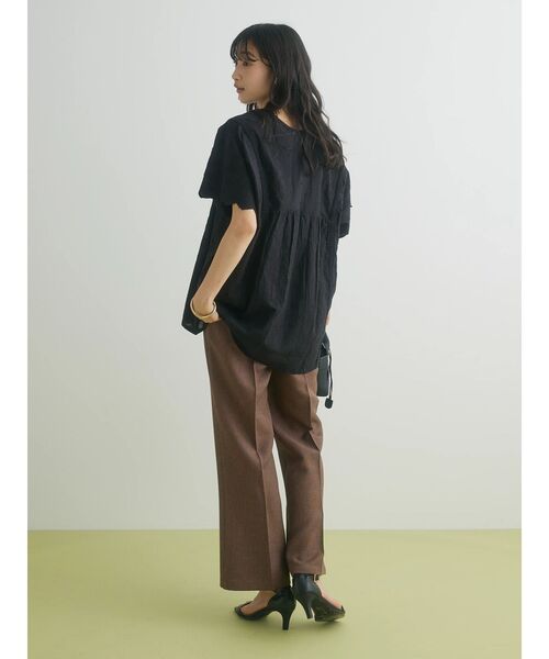 CRAFT STANDARD BOUTIQUE(クラフトスタンダードブティック)の「リネンライクパンツ(その他パンツ・レディース・ブラック/ブラウン/ベージュ・M/L)」の11枚目の写真