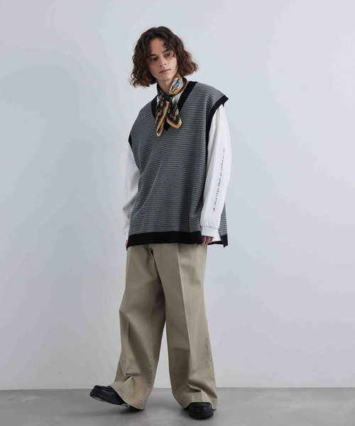 JUNRED（ジュンレッド）の「レトロプリントスカーフ（バンダナ/スカーフ・メンズ・ブルー/ブラック/ブラウン系その他2・FREE）」の6枚目の写真