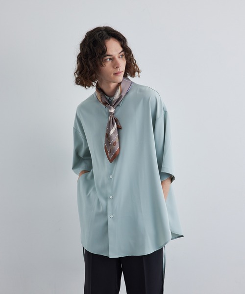 JUNRED（ジュンレッド）の「レトロプリントスカーフ（バンダナ/スカーフ・メンズ・ブルー/ブラック/ブラウン系その他2・FREE）」の15枚目の写真