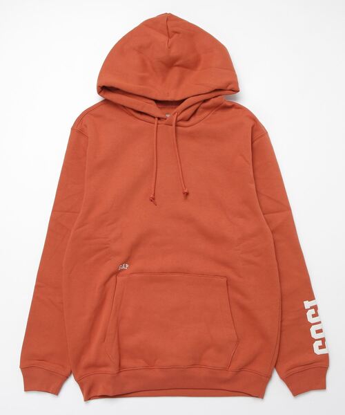 キャバン コットンカシミヤ パーカー　オレンジ　ユニセックス キャバン コットンカシミヤ パーカー オレンジ ユニセックス