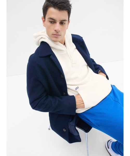 GAP(ギャップ)の「GAP1969ロゴ プルオーバーパーカー(ユニセックス)(パーカー・メンズ・ブルー/ワイン/オフホワイト/ブラック/オレンジ・M/XL/S/L/XS)」の17枚目の写真