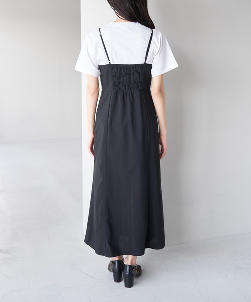 ROPE' PICNIC（ロペピクニック）の「キャミワンピースマーメイド（ワンピース・レディース・ブルー/ブラック/ベージュ・38）」の11枚目の写真