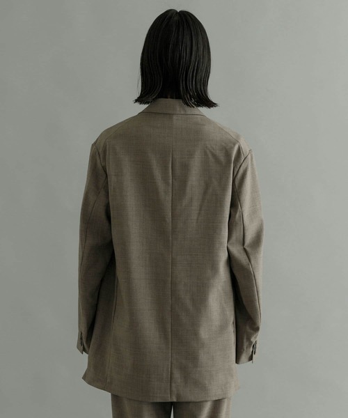 URU（ウル）の「URU　WOOL TROPICAL - 3B JACKET（その他アウター・メンズ・ネイビー/モカ・1/2）」の10枚目の写真