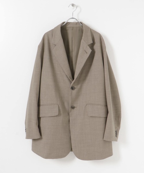 URU（ウル）の「URU　WOOL TROPICAL - 3B JACKET（その他アウター・メンズ・ネイビー/モカ・1/2）」の12枚目の写真