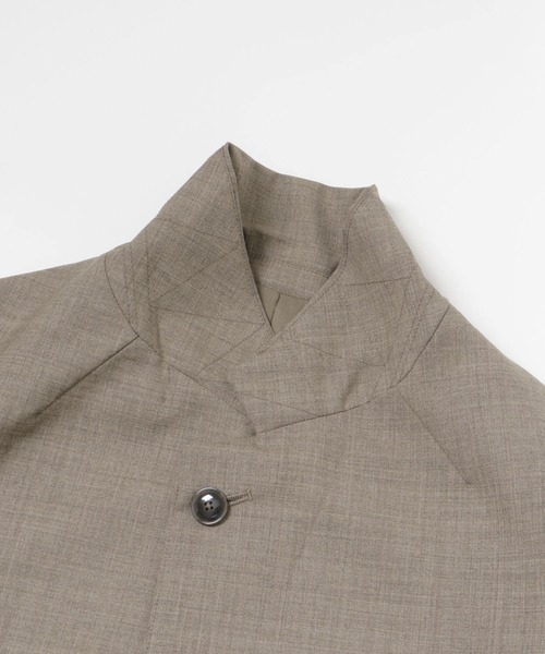 URU（ウル）の「URU　WOOL TROPICAL - 3B JACKET（その他アウター・メンズ・ネイビー/モカ・1/2）」の13枚目の写真