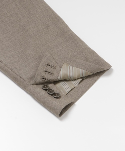 URU（ウル）の「URU　WOOL TROPICAL - 3B JACKET（その他アウター・メンズ・ネイビー/モカ・1/2）」の16枚目の写真