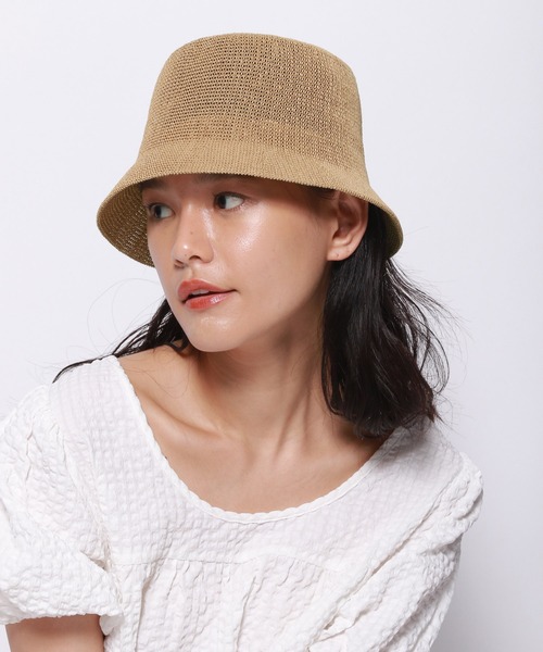 FOREVER 21（フォーエバー トゥエンティーワン）の「サマーバケットハット（ハット・レディース・ブラック/オフホワイト/アンティークゴールド・FREE）」の3枚目の写真