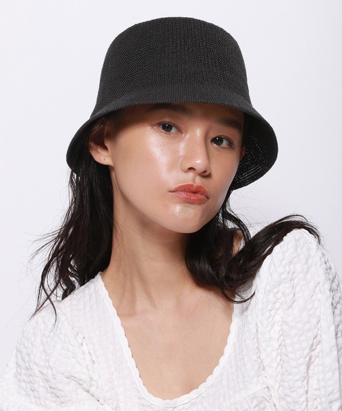 FOREVER 21（フォーエバー トゥエンティーワン）の「サマーバケットハット（ハット・レディース・ブラック/オフホワイト/アンティークゴールド・FREE）」の2枚目の写真