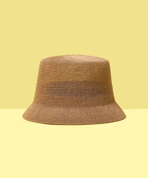 FOREVER 21（フォーエバー トゥエンティーワン）の「サマーバケットハット（ハット・レディース・ブラック/オフホワイト/アンティークゴールド・FREE）」の5枚目の写真