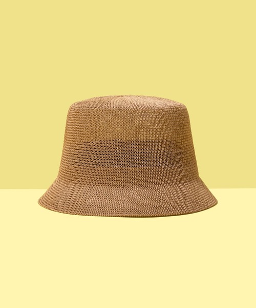 FOREVER 21（フォーエバー トゥエンティーワン）の「サマーバケットハット（ハット・レディース・ブラック/オフホワイト/アンティークゴールド・FREE）」の10枚目の写真