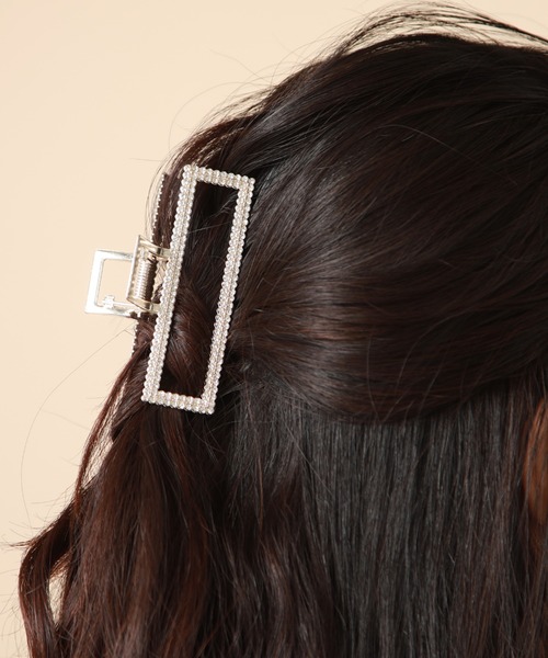 Cheek（チーク）の「ビジューバンス（バレッタ/ヘアクリップ・レディース・ゴールド・FREE）」の6枚目の写真