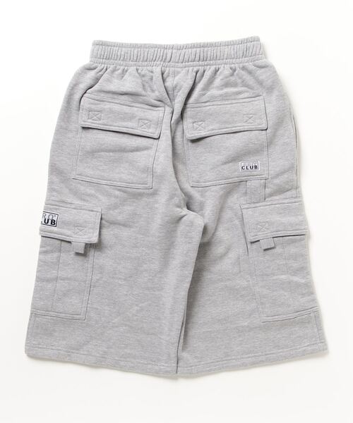 PRO CLUB （プロクラブ）の「【PRO CLUB/プロクラブ】 PCB167 FLEECE CARGO SHORTS　スウェットカーゴパンツ 無地 ショートパンツ スウェットパンツ メンズ ハーフパンツ（カーゴパンツ・メンズ・チャコールグレー/杢グレー/ネイビー/ブラック・MEDIUM/LARGE/X-LARGE）」の5枚目の写真