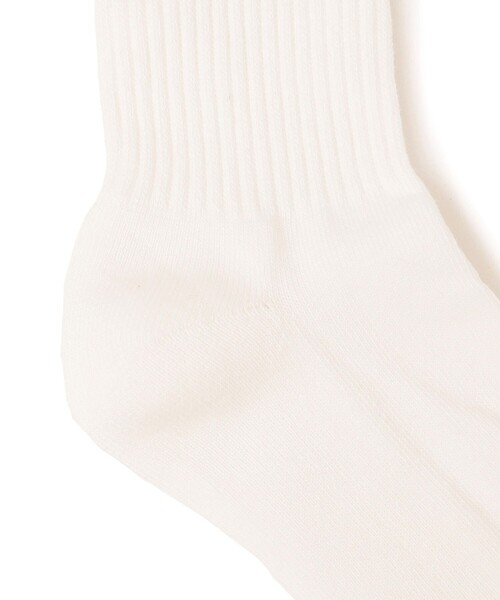 SHIPS(シップス)の「PROGRESS RUNNING CLUB:ワイド ライン ソックス(ソックス/靴下・レディース・ネイビー/グリーン・SMALL)」の5枚目の写真