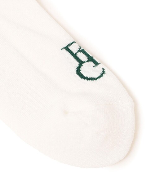 SHIPS(シップス)の「PROGRESS RUNNING CLUB:ワイド ライン ソックス(ソックス/靴下・レディース・ネイビー/グリーン・SMALL)」の4枚目の写真