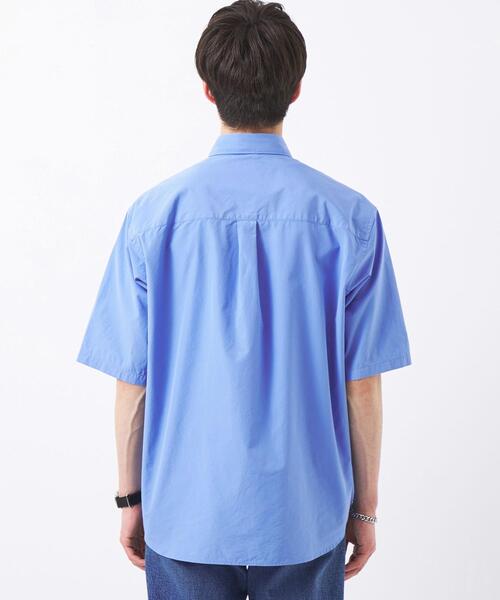 green label relaxing（グリーンレーベルリラクシング）の「トーマスメイソン ジャストルーズ レギュラーカラー 半袖 シャツ（シャツ/ブラウス・メンズ・ライトブルー/ライトグレー/その他1・S/M/L/XL/XXL）」の16枚目の写真