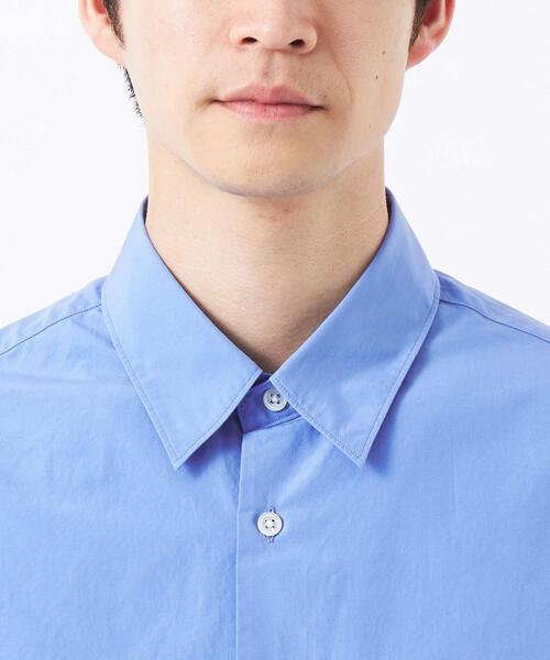 green label relaxing（グリーンレーベルリラクシング）の「トーマスメイソン ジャストルーズ レギュラーカラー 半袖 シャツ（シャツ/ブラウス・メンズ・ライトブルー/ライトグレー/その他1・S/M/L/XL/XXL）」の15枚目の写真